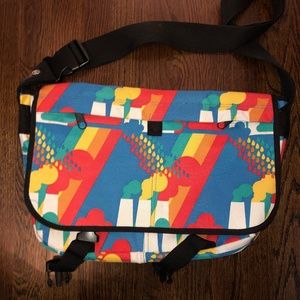 III Parcel Rainbow Messenger Bag